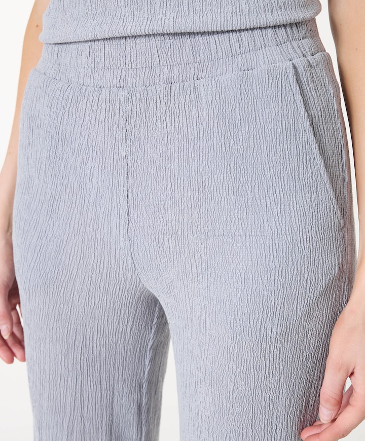 LYONET dames broek grijs