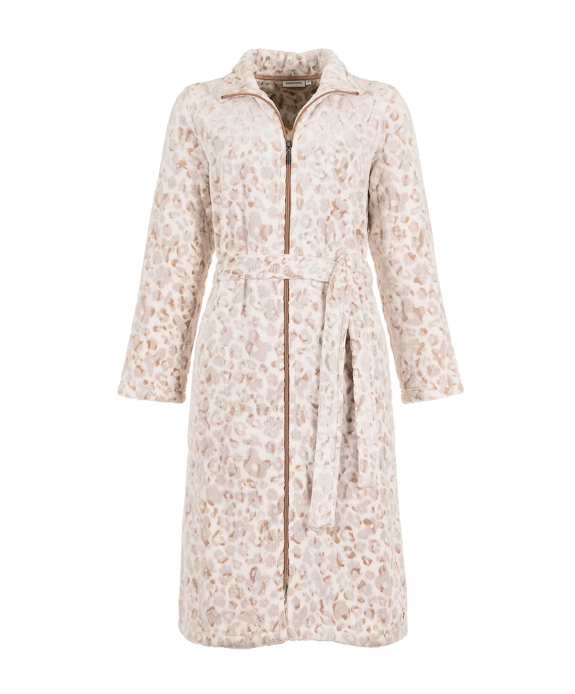 Dames ochtendjas beige