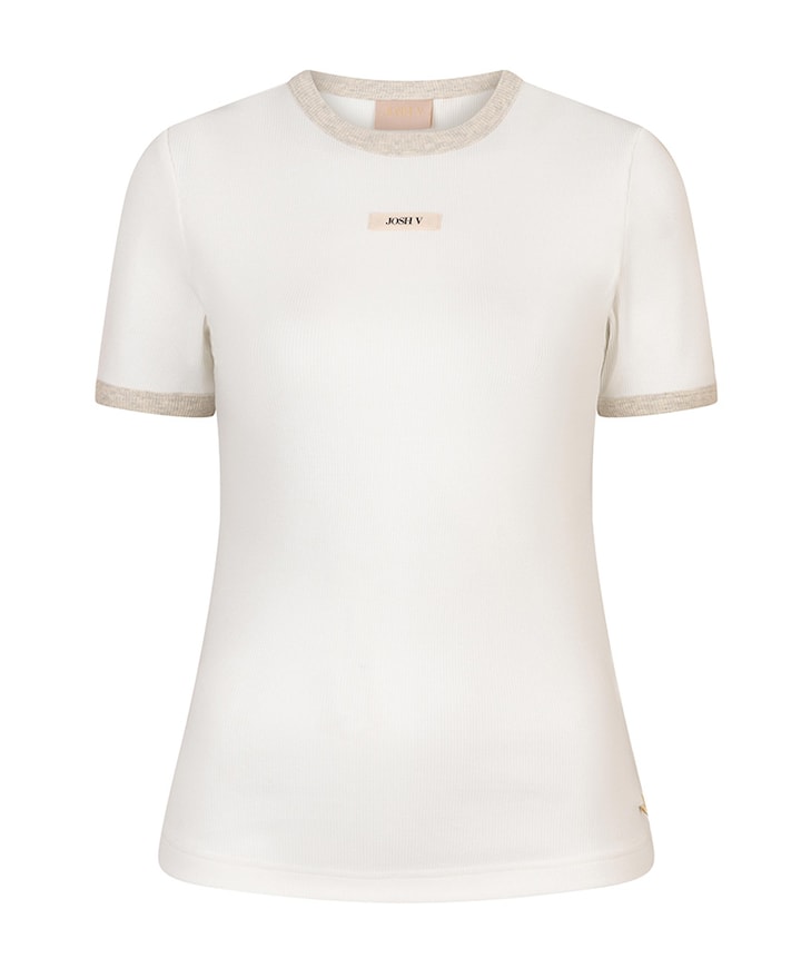 Dames T-shirt ecru