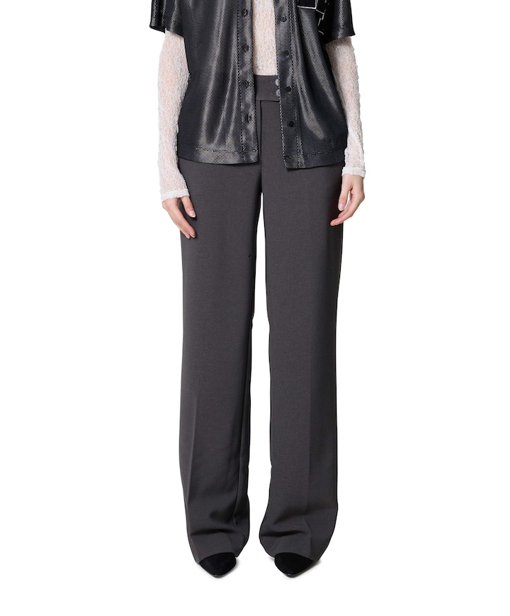 Emerald Tall dames broek grijs