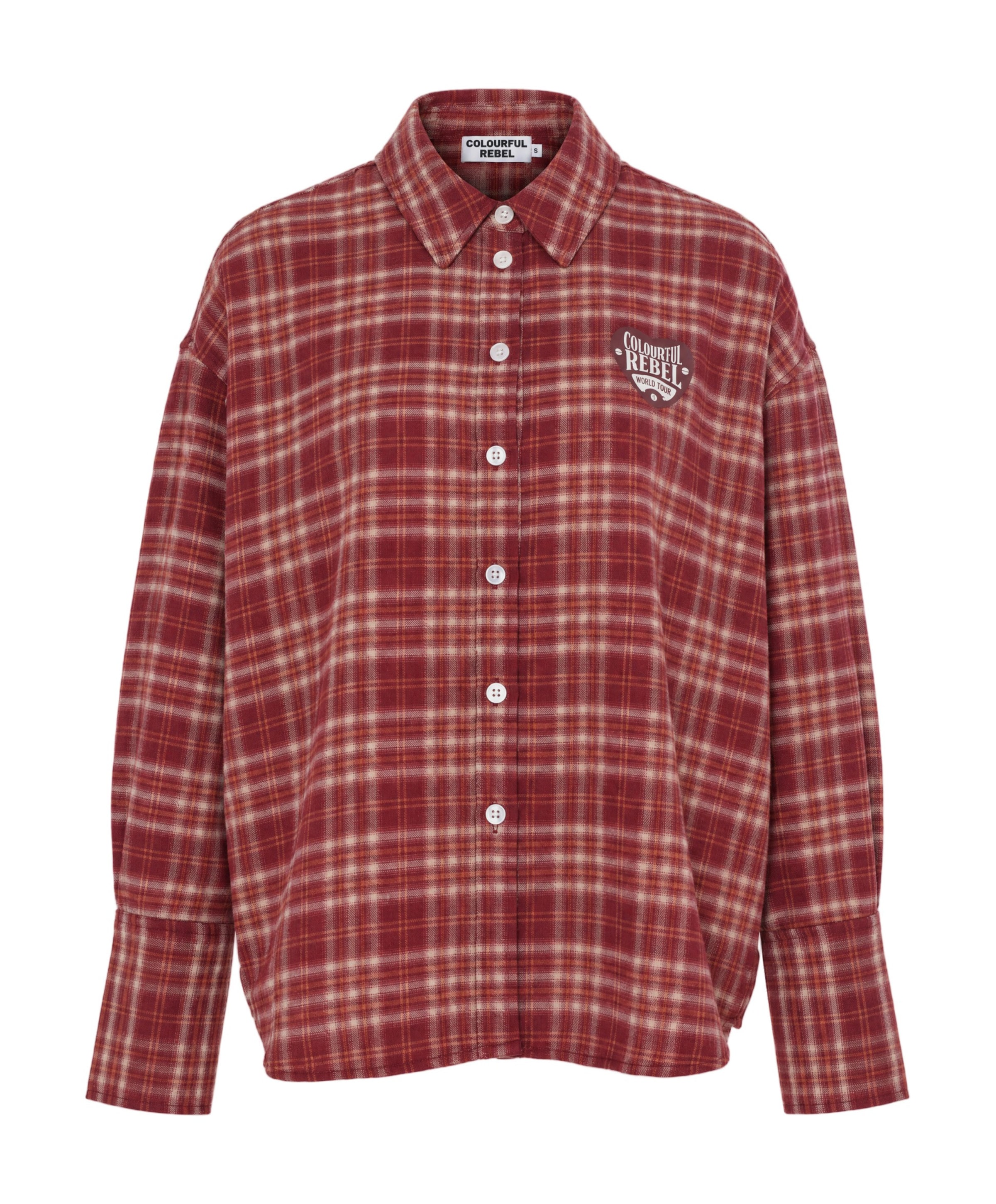 Dames blouse rood