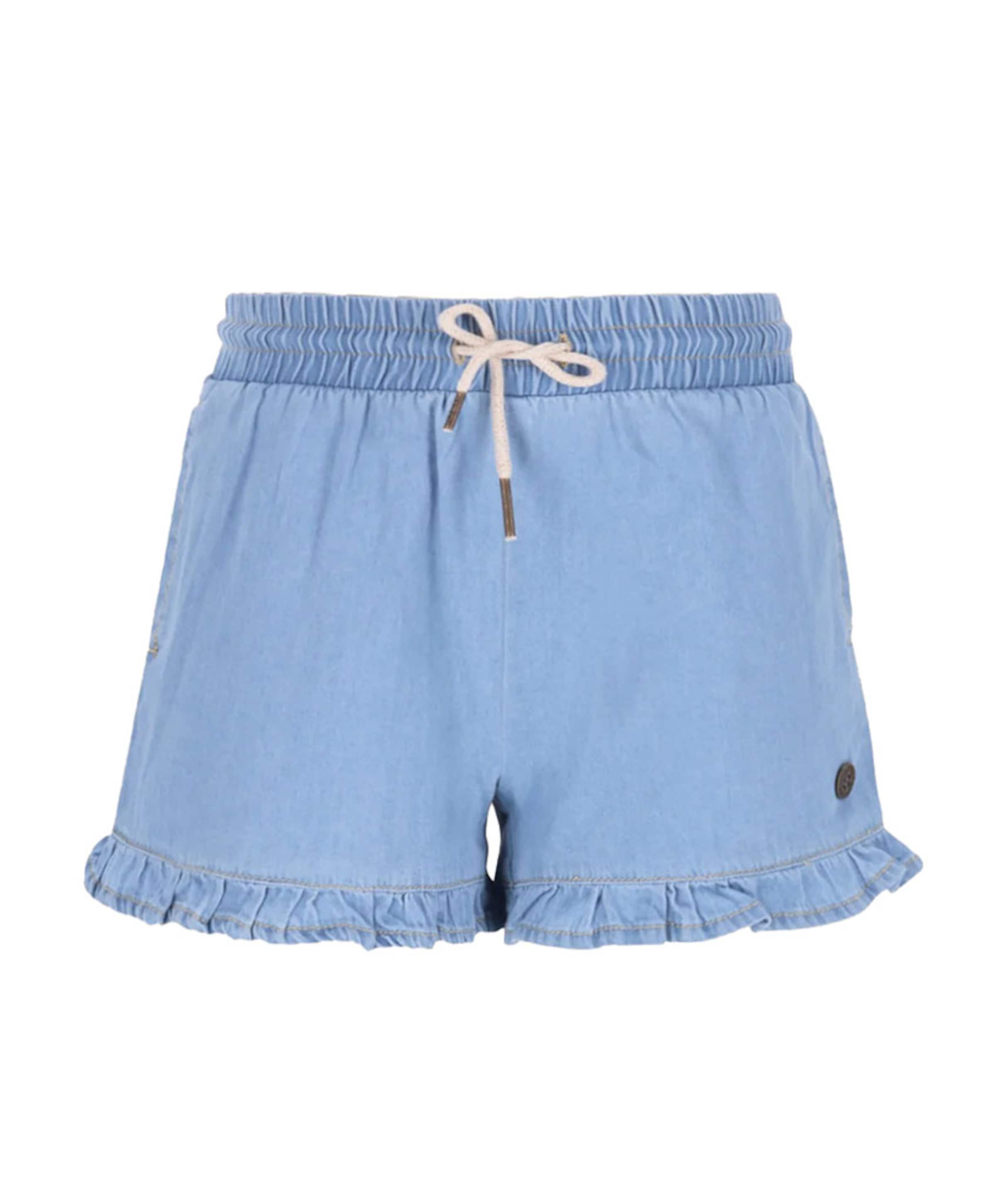 Fiona short meisjes korte broek blauw