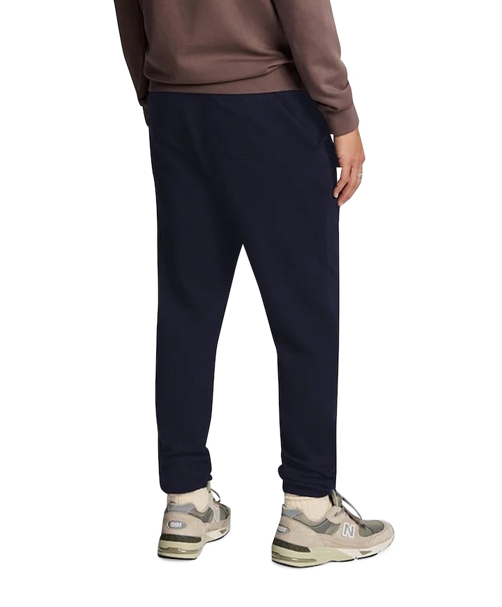 Superfine slim sweatpant broek blauw