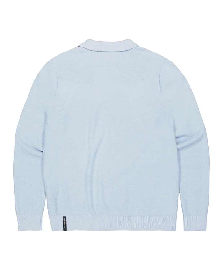 Heren polo blauw