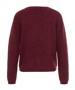 Dames vest bordeaux