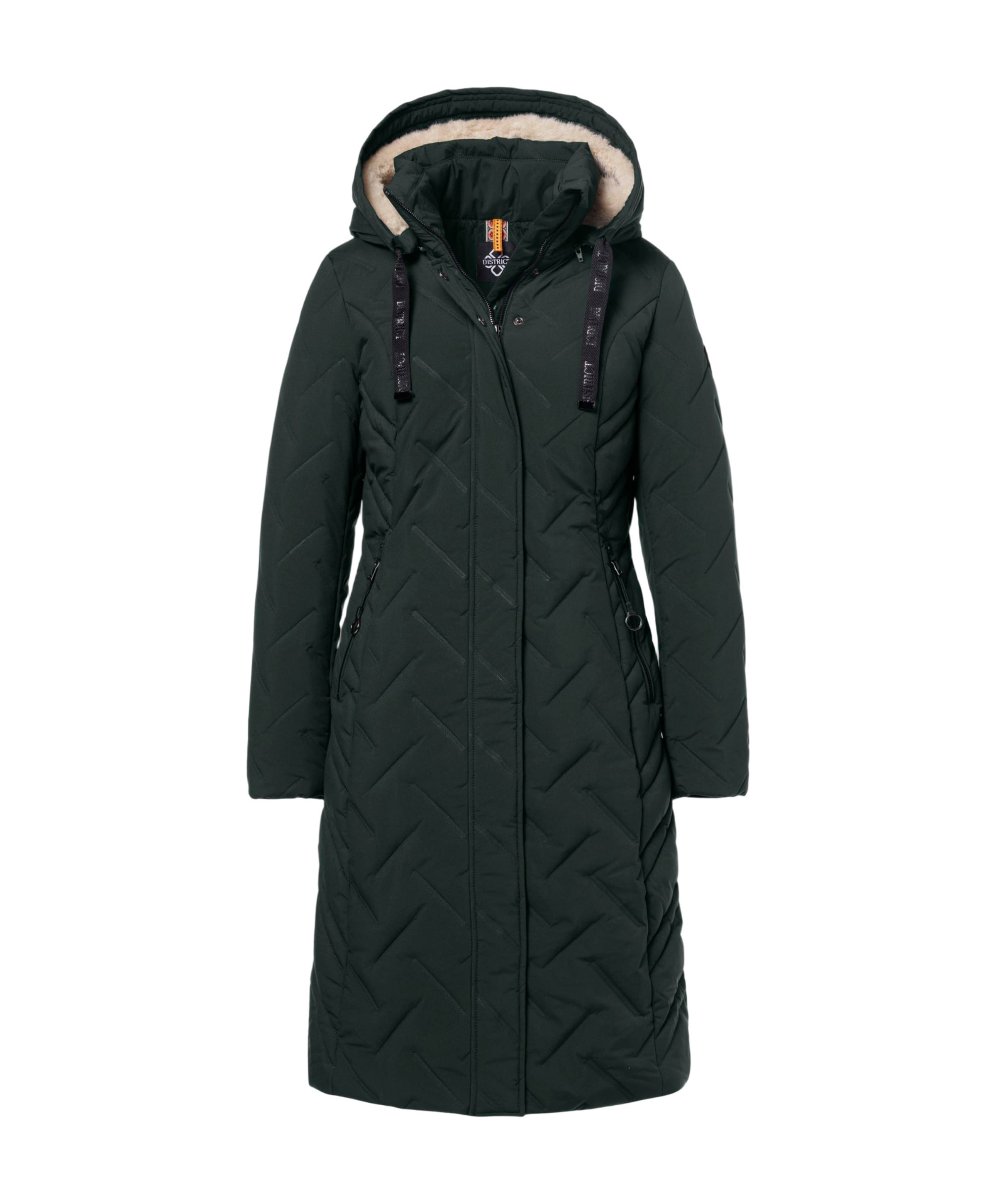 Dames jas groen