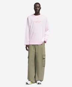 Heren longsleeve roze