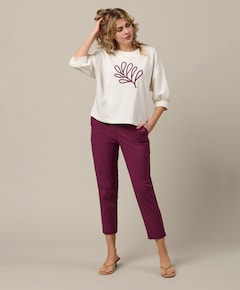 Dames sweater ecru