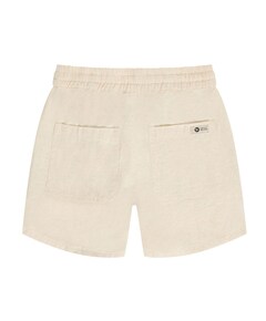 Linen jongens korte broek beige