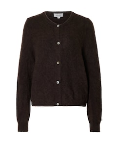 Dames vest bruin