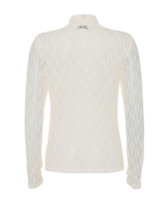 Dames top ecru
