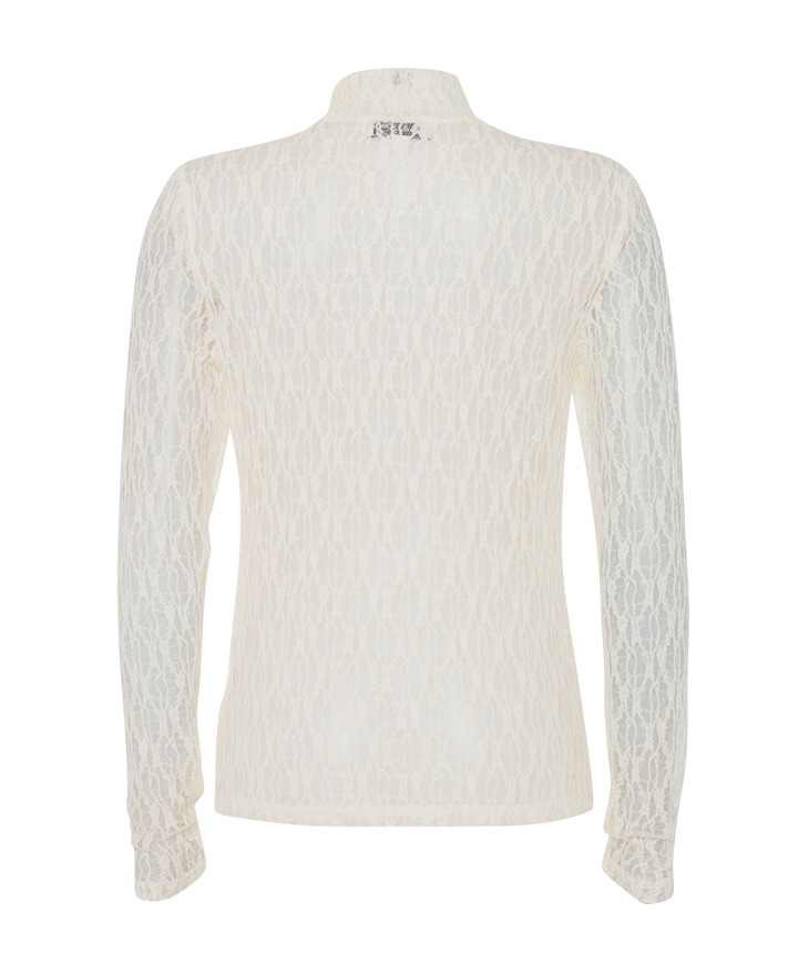 Dames top ecru
