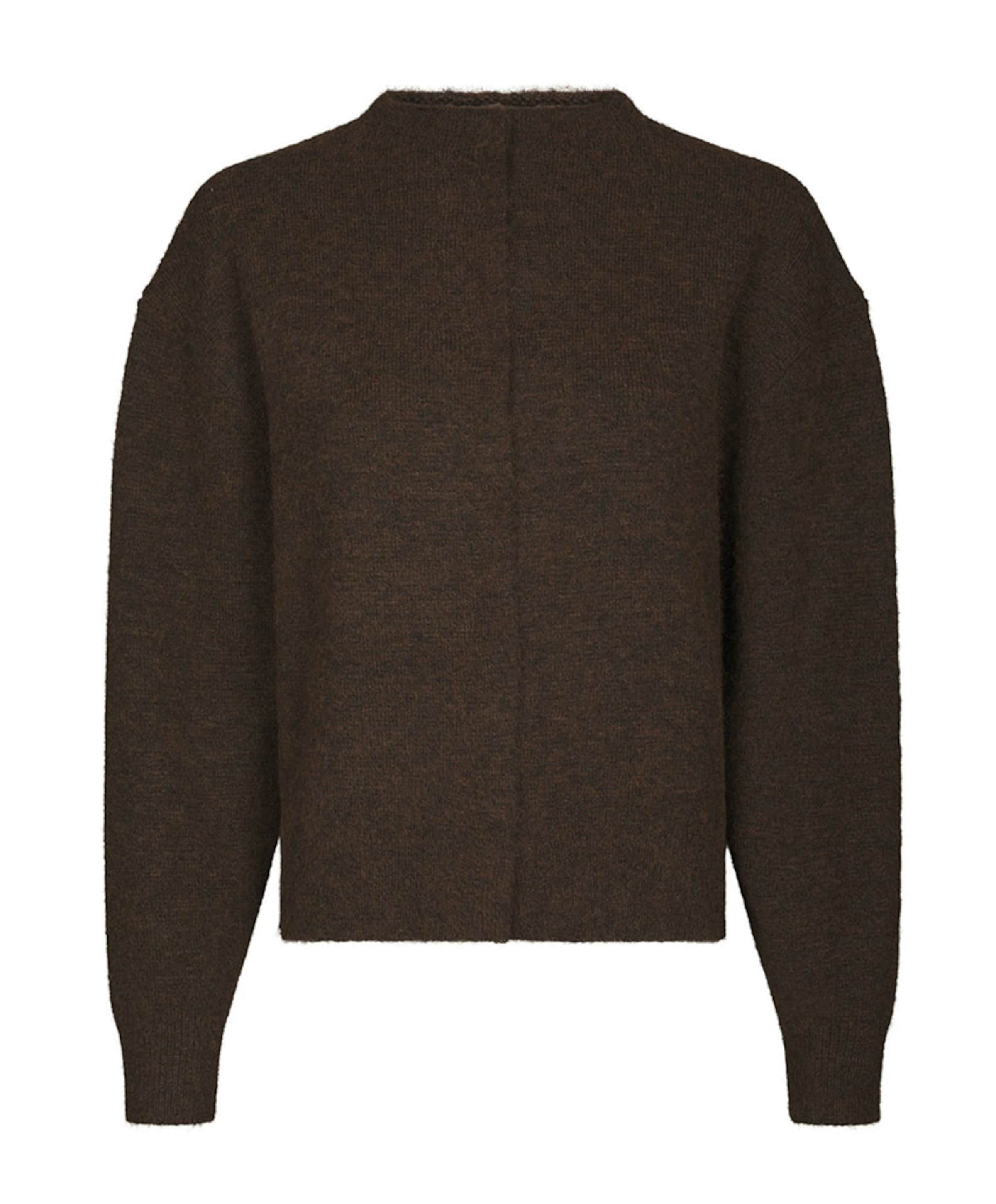 Dames vest bruin