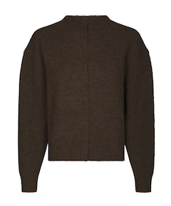 Dames vest bruin
