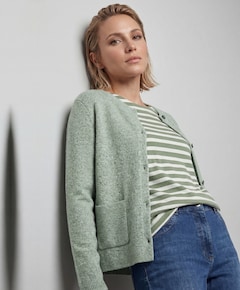 Dames vest groen