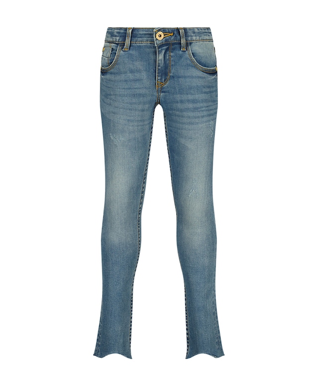 Amia Cropped jeans blauw