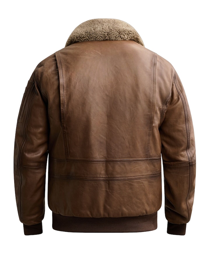Heren jas bruin