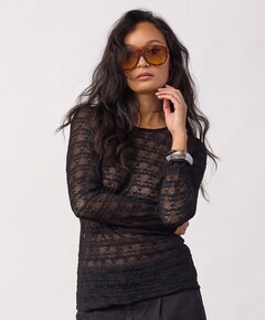 Dames top zwart