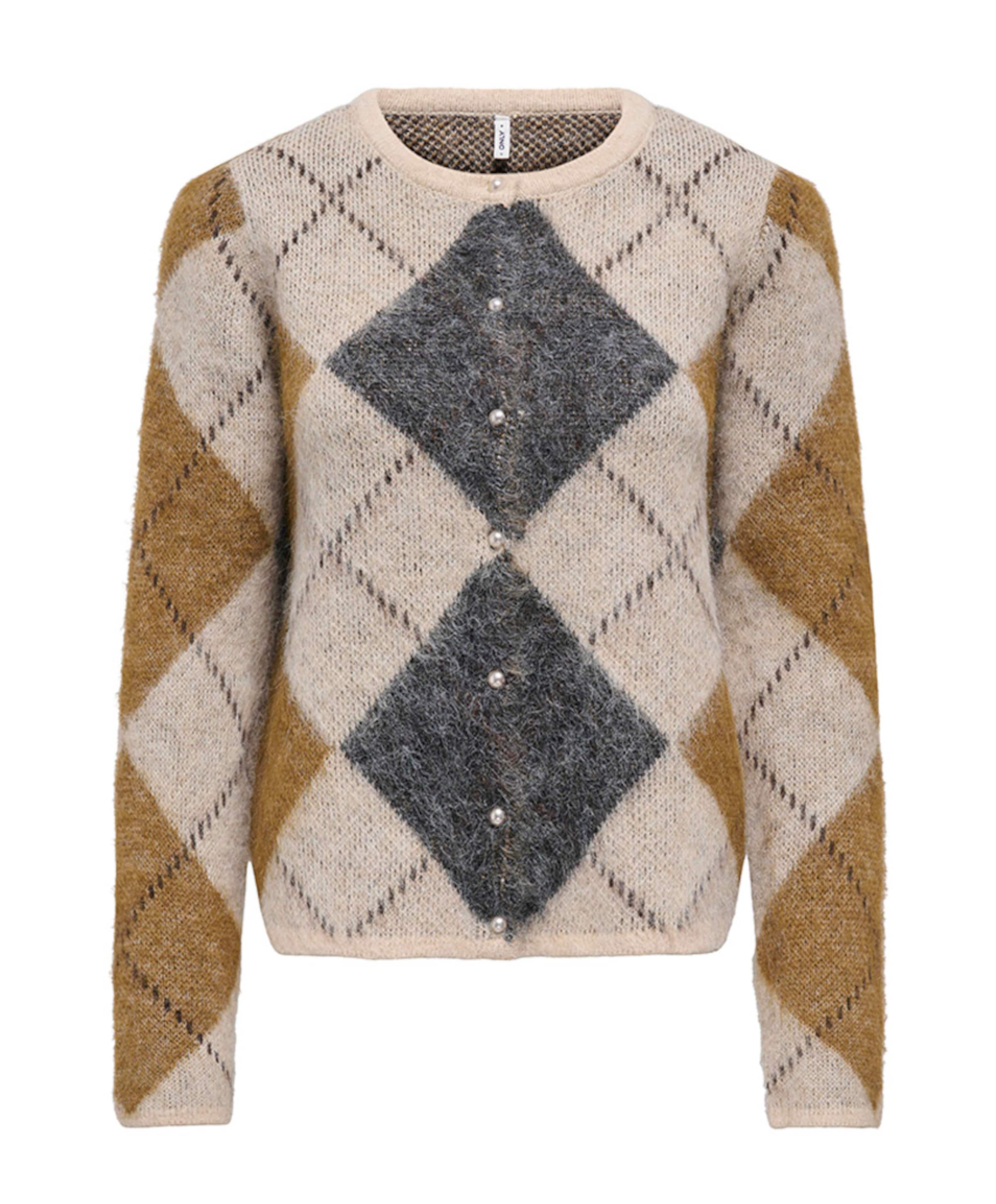 Dames vest beige
