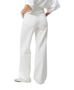 Loose fit jeans dames jeans wit