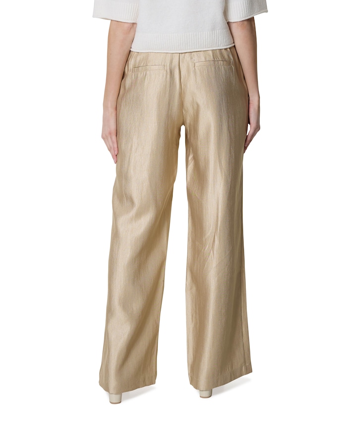 Dames broek goud