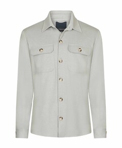 Heren overshirt beige