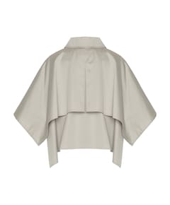 Dames cape beige