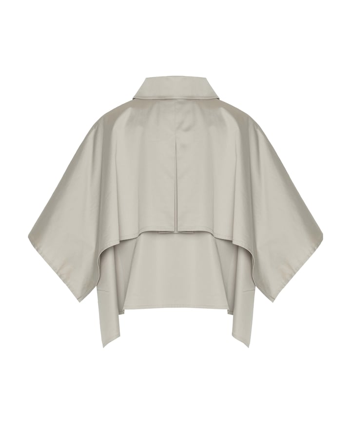 Dames cape beige