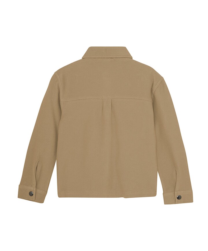 Overhemd lange mouw beige