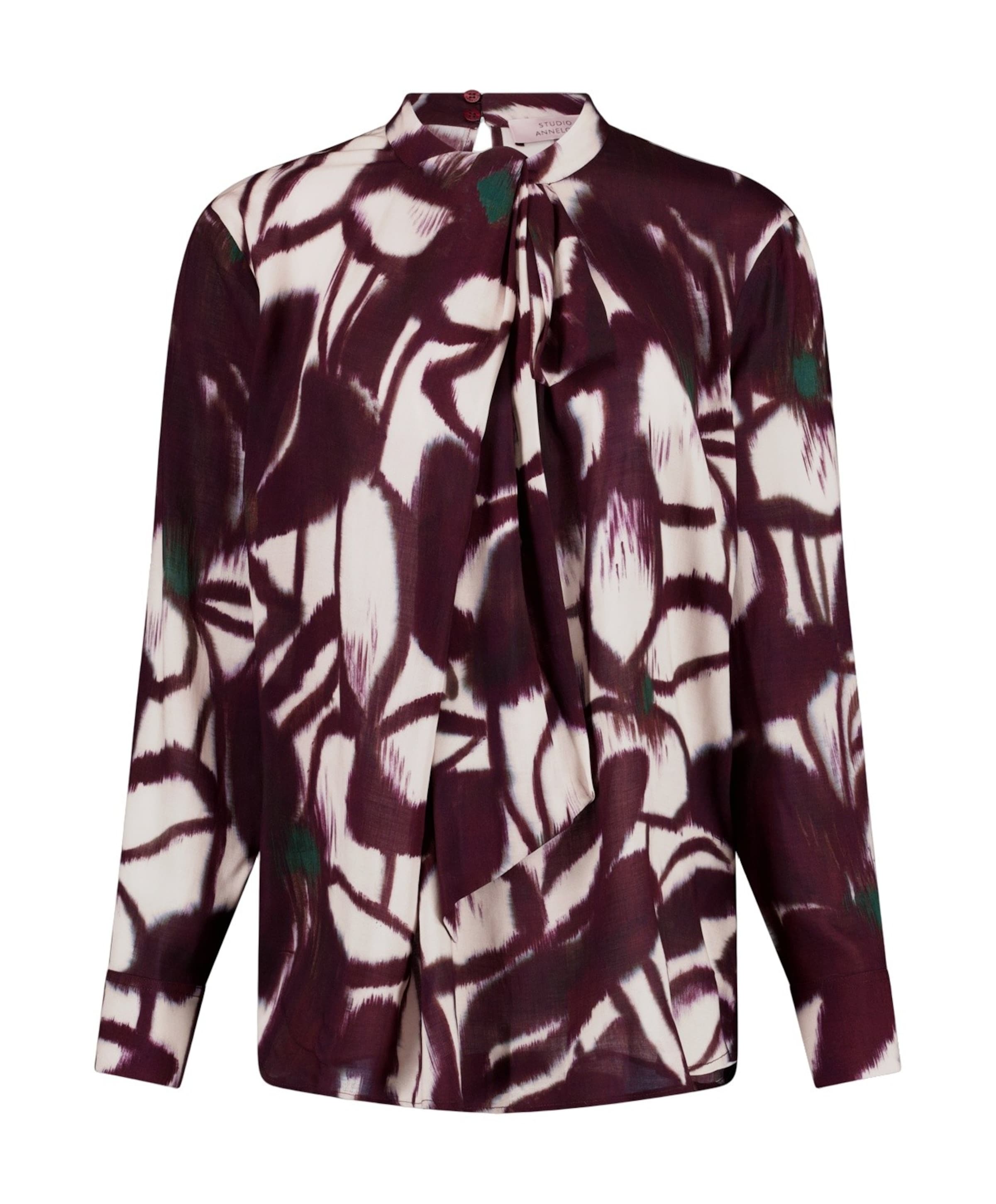 Dames blouse bordeaux