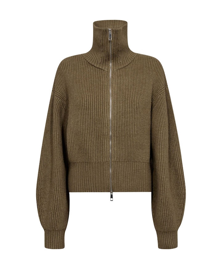 Dames vest groen