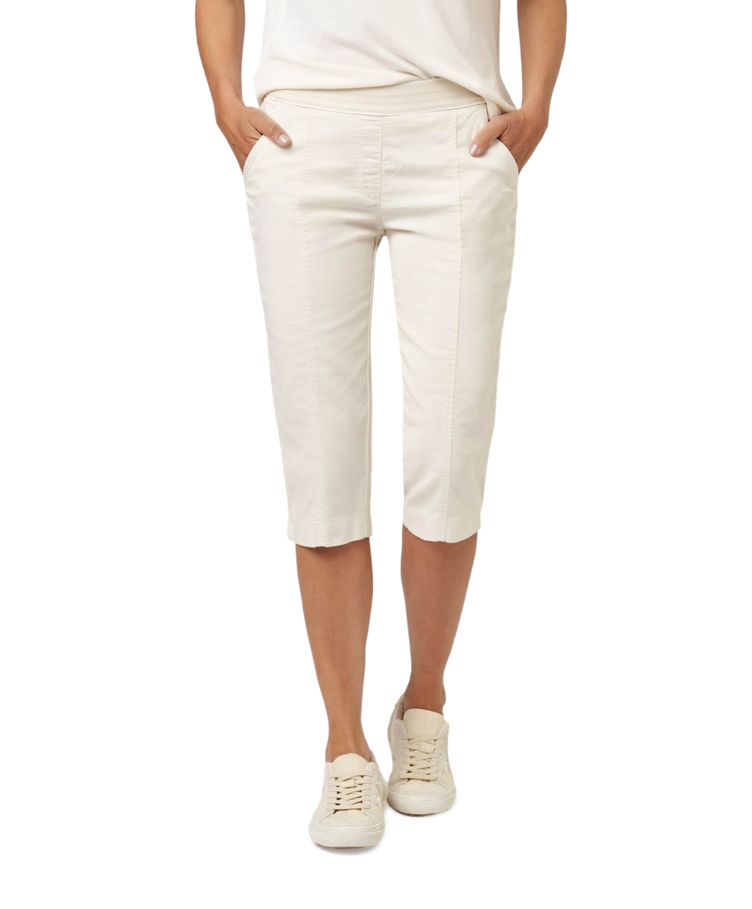 Sue Jogpant dames capri broek beige