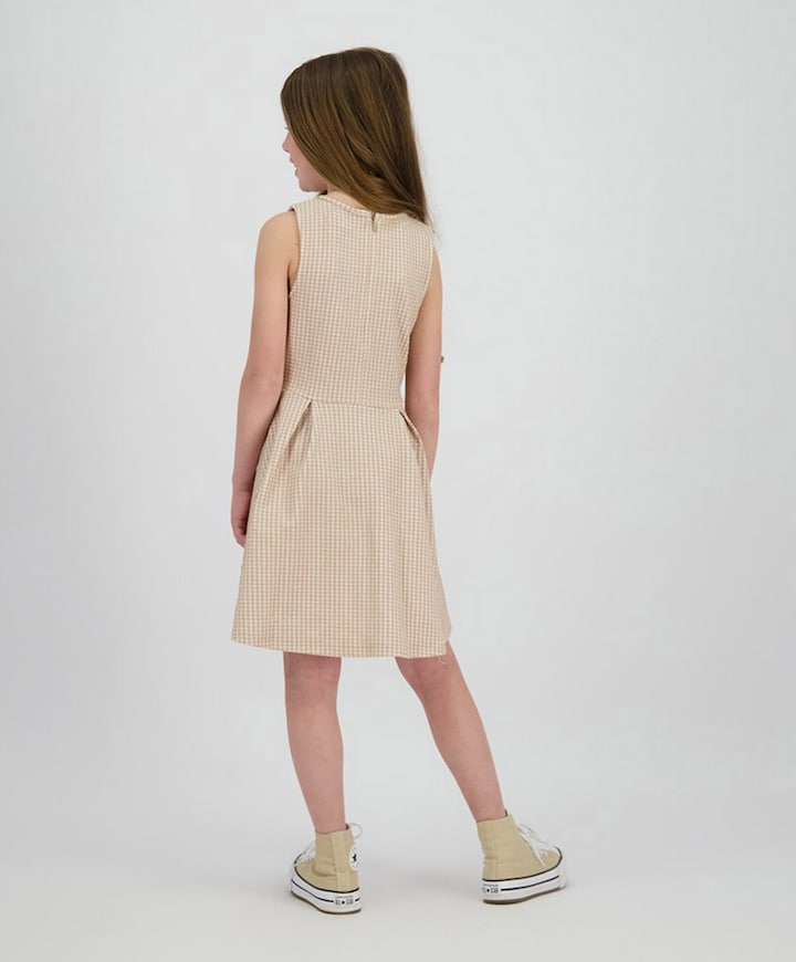 Meisjes jurk beige