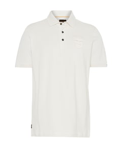 Heren polo ecru