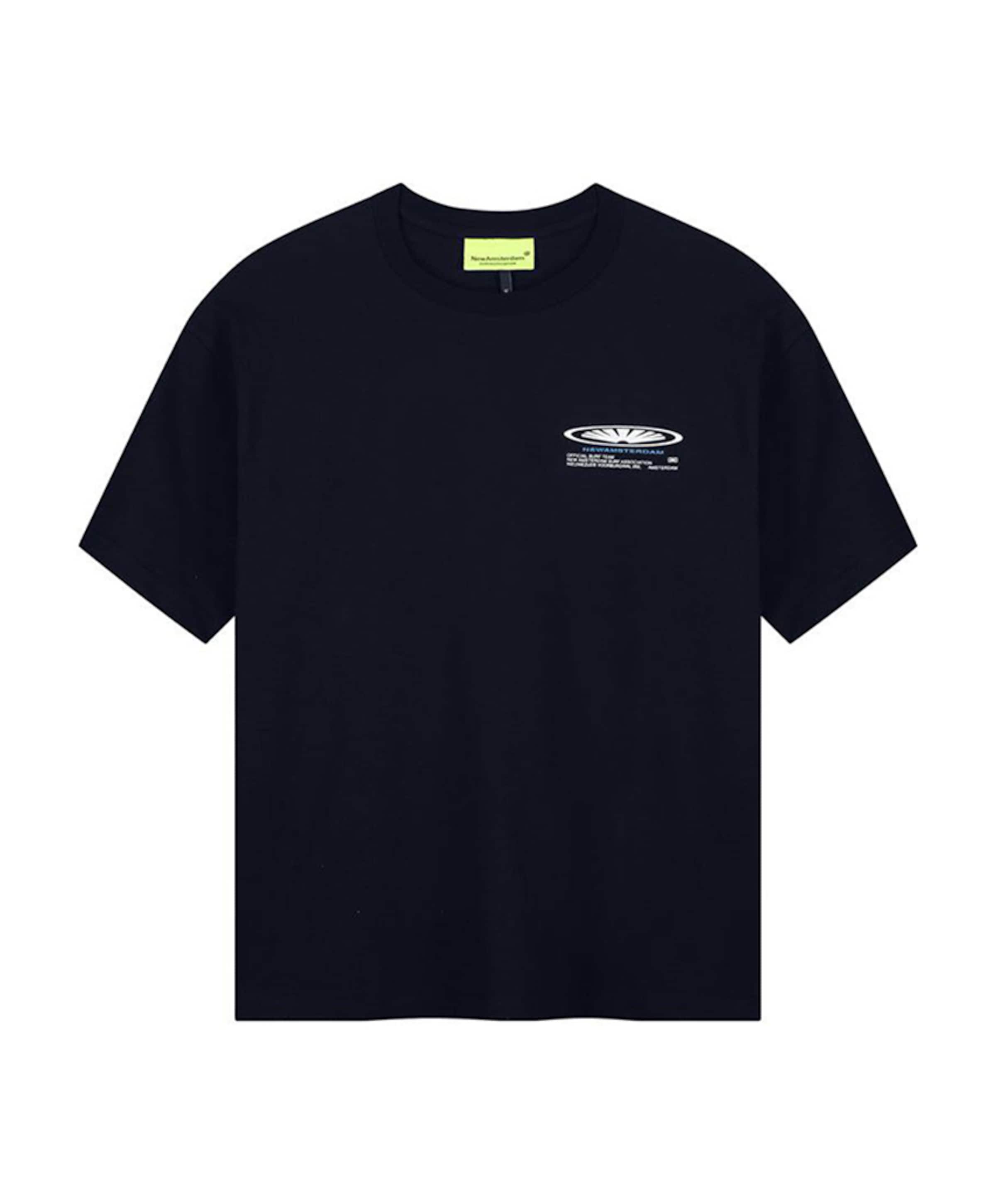 Heren T-shirt zwart