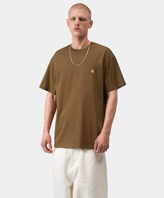 Heren T-shirt bruin