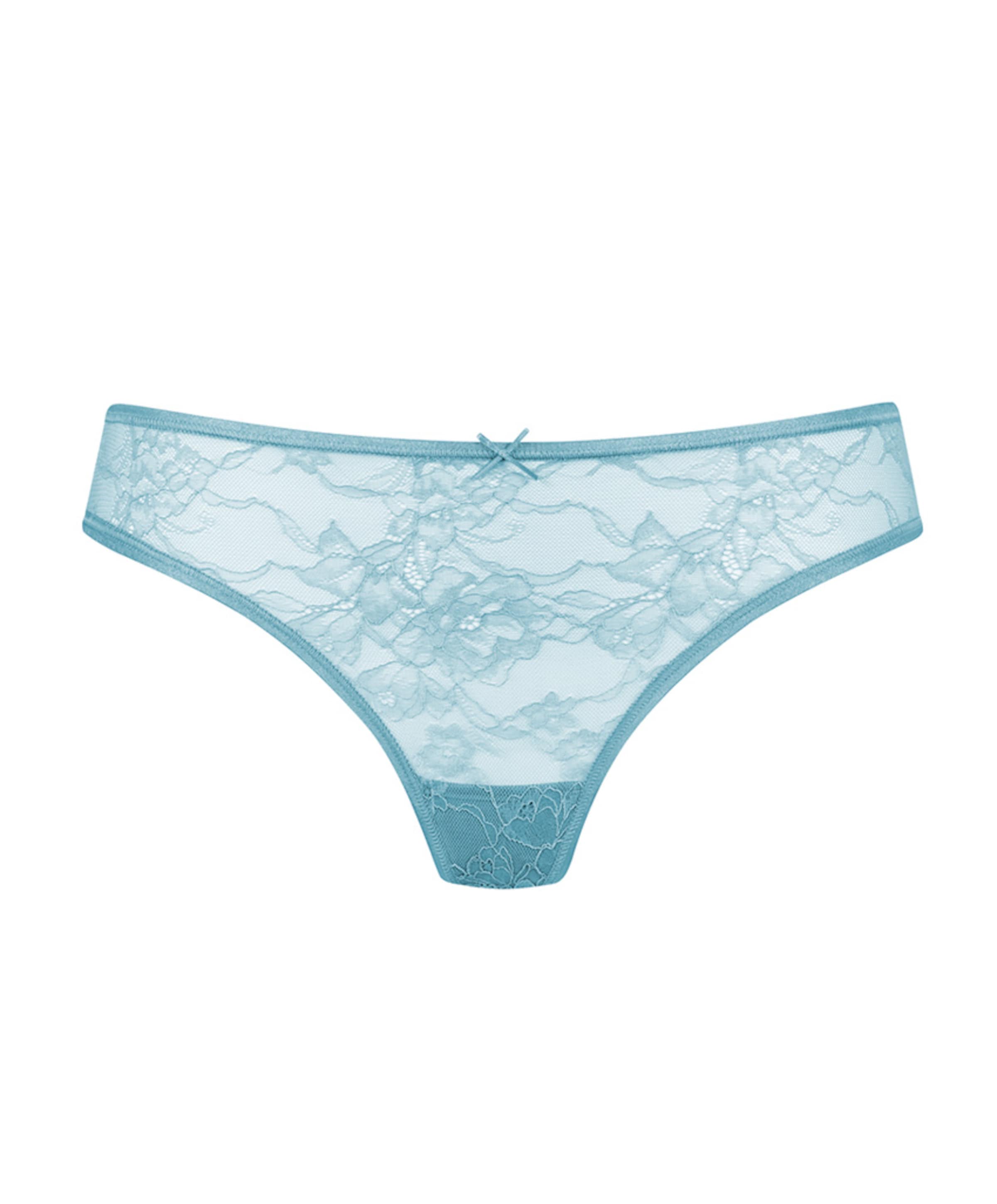 Dames string blauw