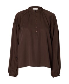 Dames blouse bruin