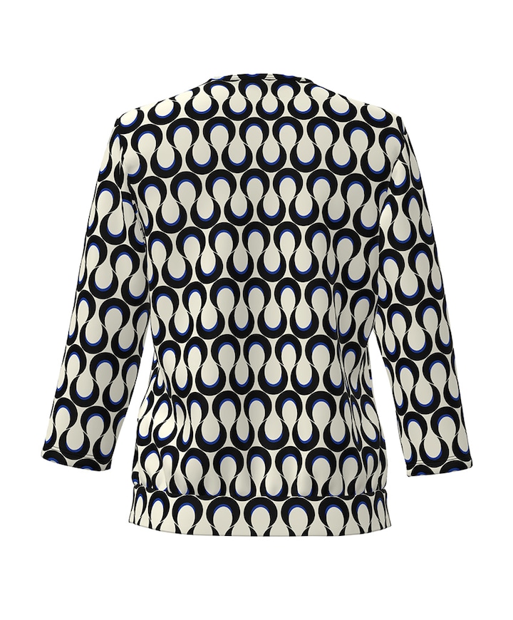 Dames longsleeve blauw