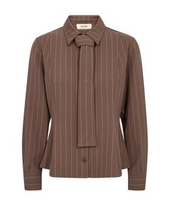 Dames blouse bruin