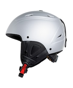 Skihelm zilver