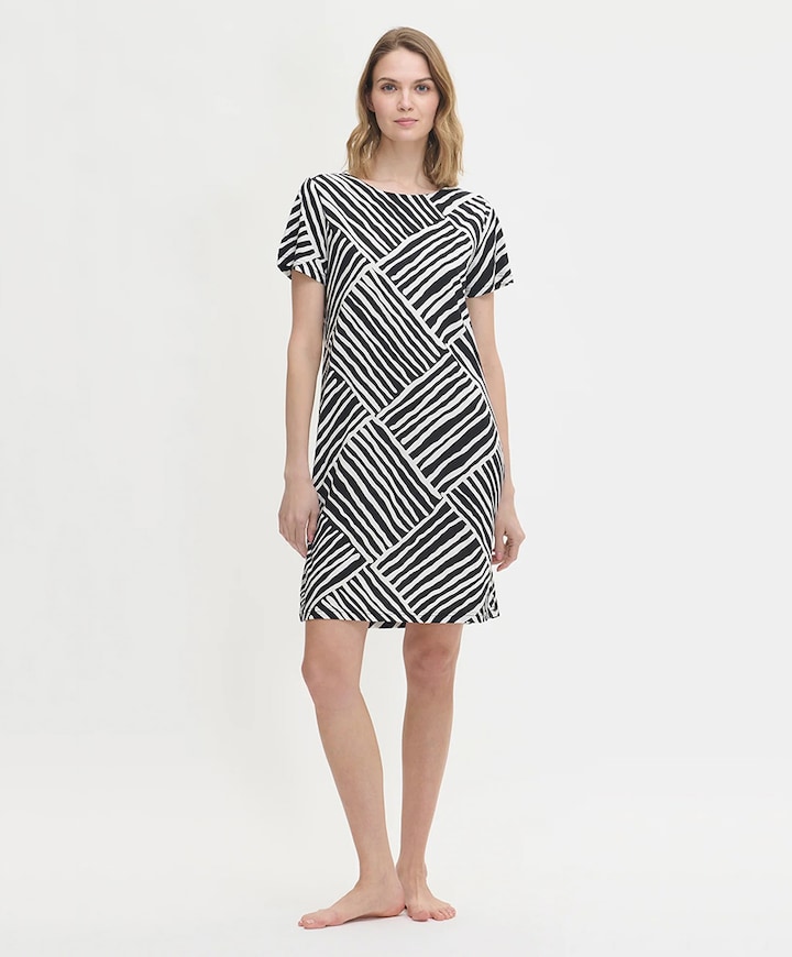 Dames nachthemd zwart