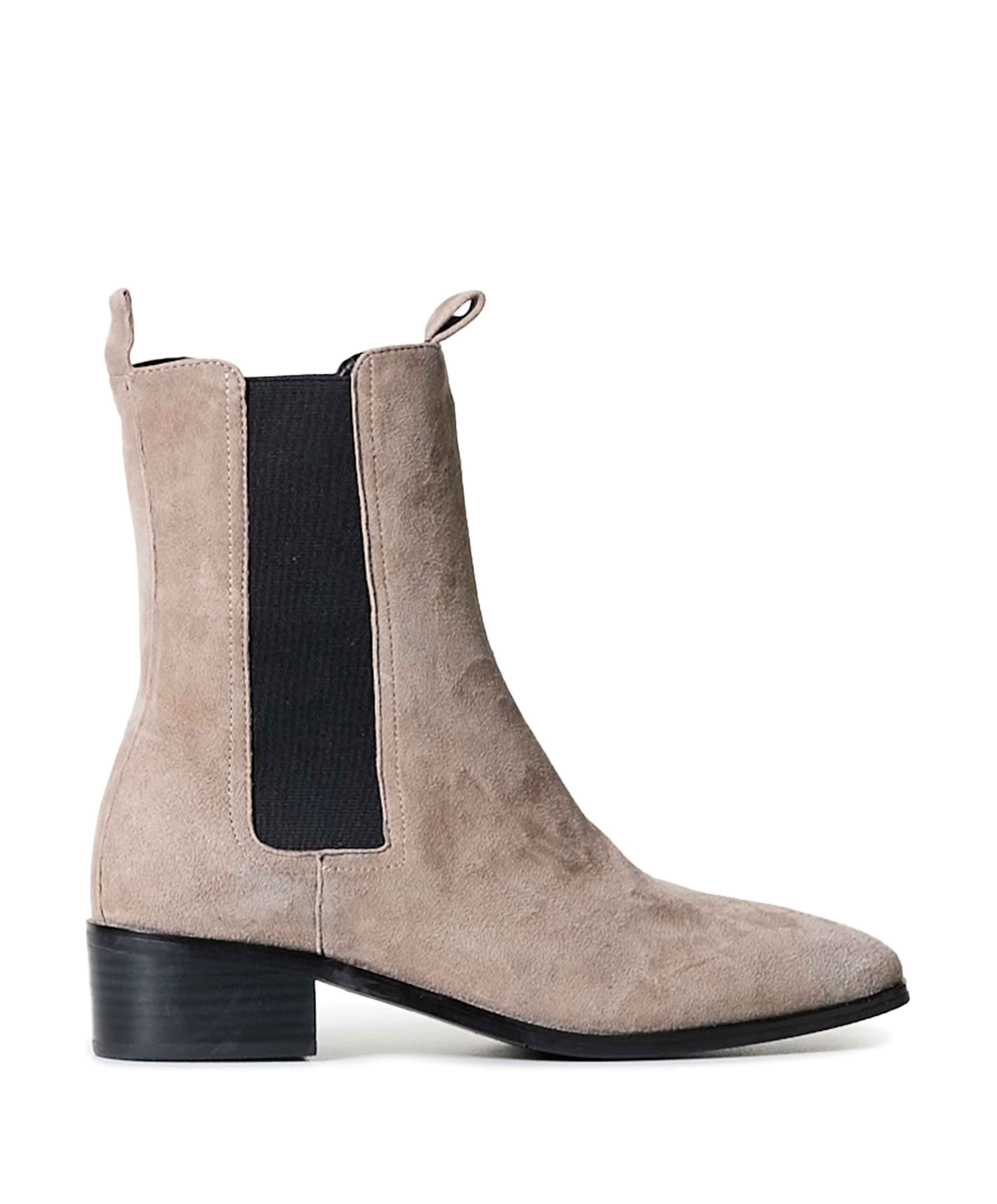 Berenice enkellaarzen beige