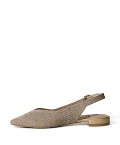 dames slingbacks goud