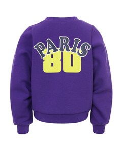 Meisjes sweater paars