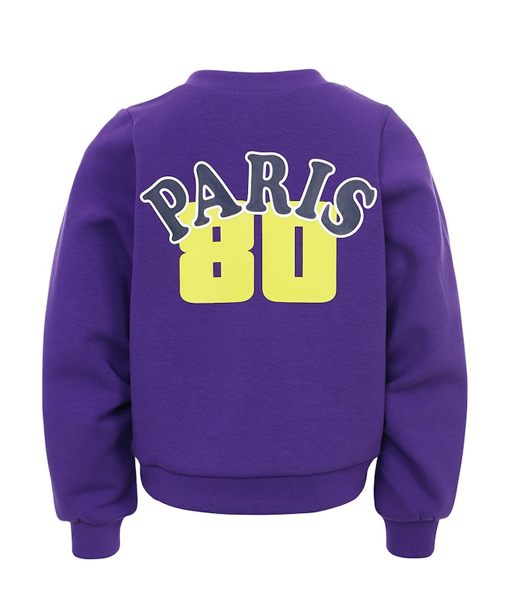 Meisjes sweater paars