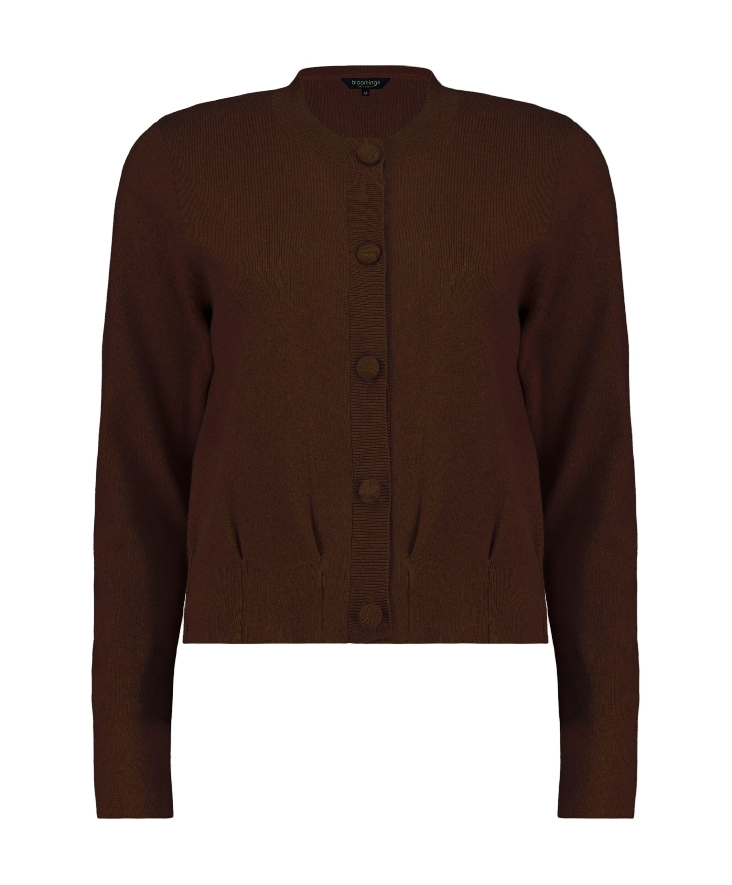 Dames vest bruin