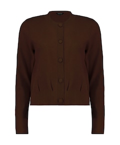 Dames vest bruin