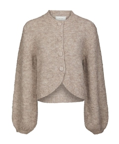 Dames vest beige