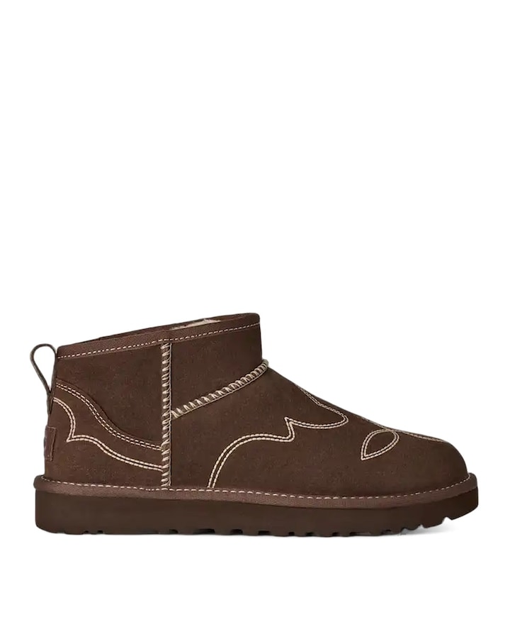 W CLASSIC ULTRA MINI WESTERN dames enkellaarzen bruin